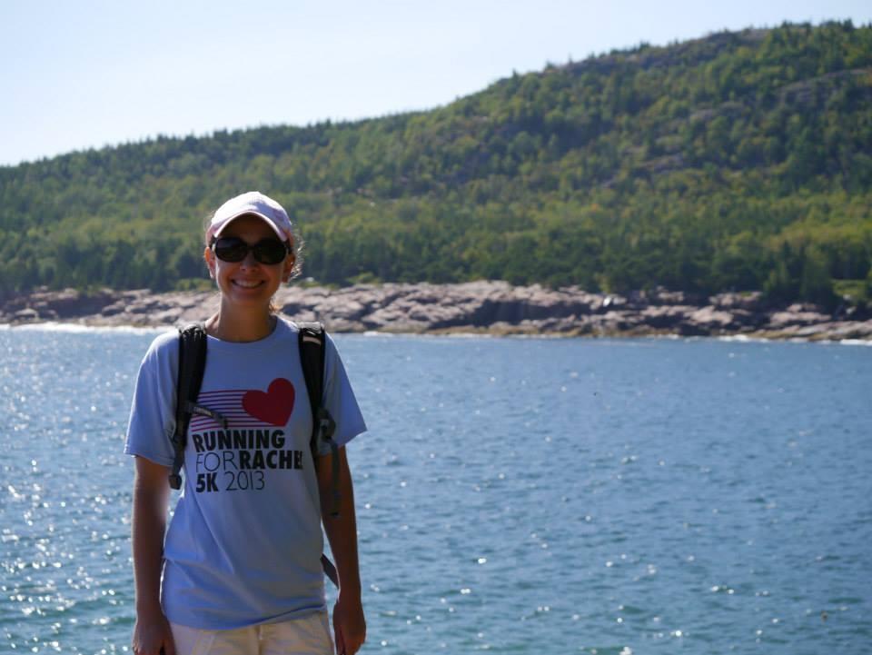 Casey took Rachel on the Great Head Trail that circles Sand Beach in Acadia National Park in Bar Harbor, Maine!!!  Beautiful day!