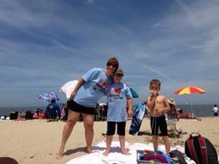 Amy & Wes Hershey are Running for Rachel at Rehoboth Beach!  :)